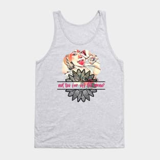 Not too far off the Menu? (peace sign tongue-out) Tank Top